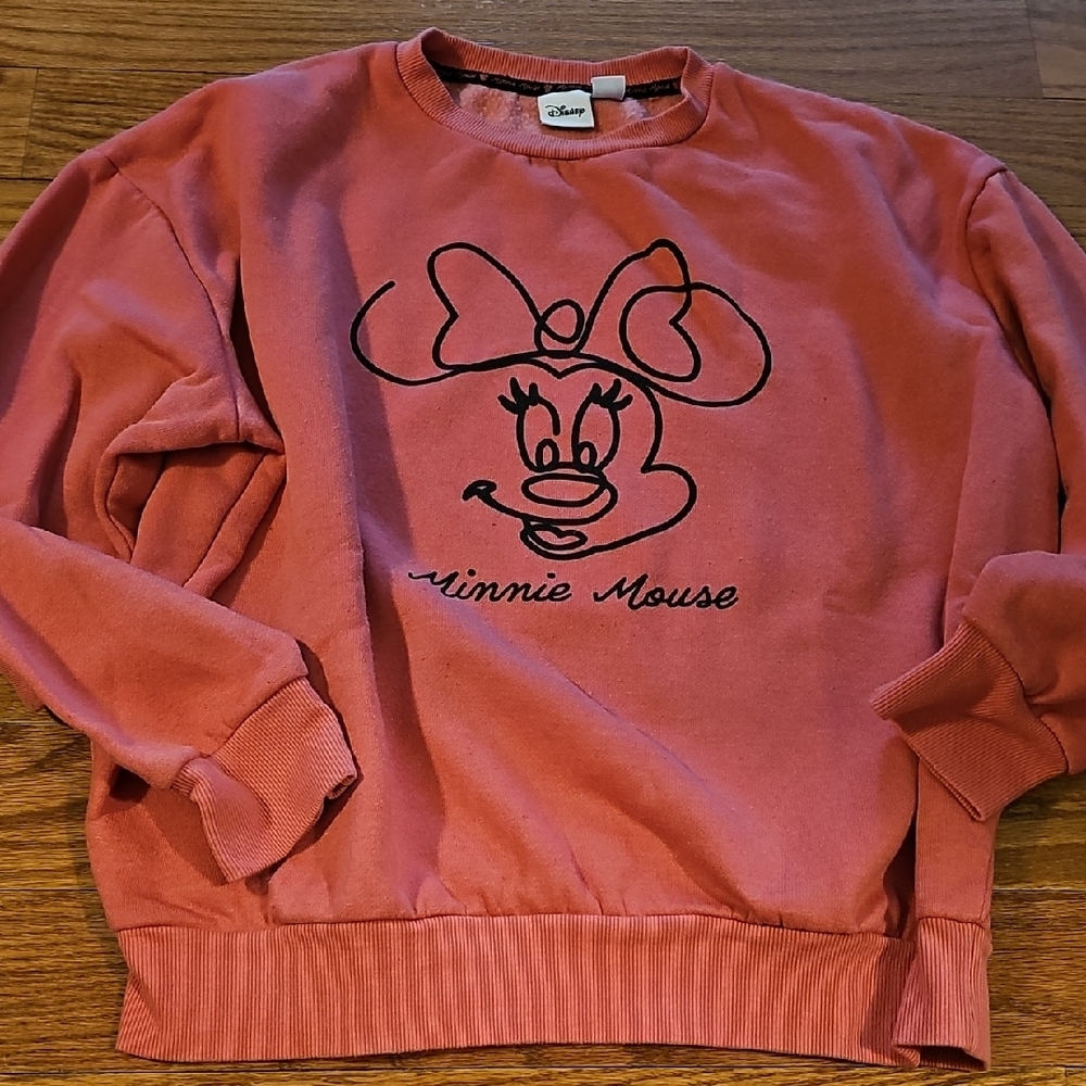 Disney Minnie Mouse Pink Sweatshirt